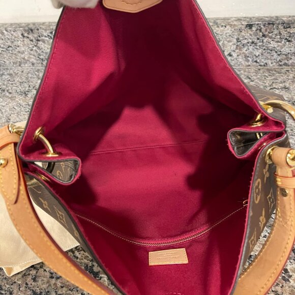 Louis Vuitton Monogram Brown Gold Shoulder Bag - Picture 3 of 11